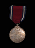 George V 1935 Jubilee Full Sized Medal On Ribbon - Cased