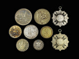 1889-1954 Set of 9 x Silver Horticultural Medals - To Sutton & Sons