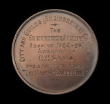 1924-1925 City & Guilds Engineering Society 45mm Medal