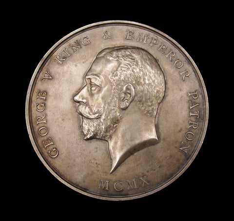 1911-1912 George V Royal Society of Arts President's Medal Pair - By Wyon