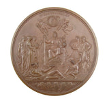 1887 Victoria Jubilee 77mm Bronze Medal - By Boehm