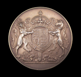 1937 George VI Coronation 57mm Silver Medal - Spink & Son