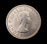 Southern Rhodesia 1953 Elizabeth II Crown - UNC