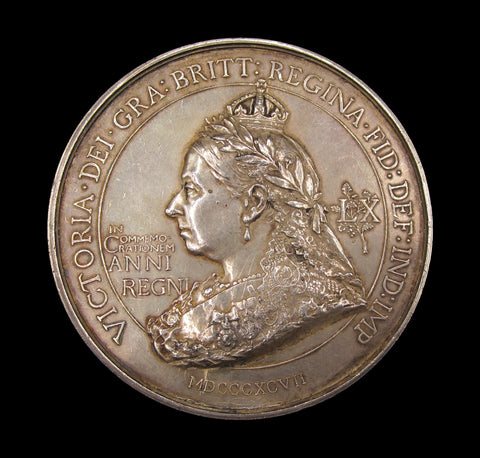 1897 Victoria Diamond Jubilee 76mm British Empire Medal - By Bowcher