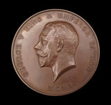 1911-1912 George V Royal Society of Arts President's Medal Pair - By Wyon