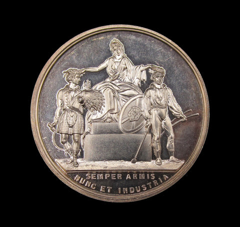 1902 Highland & Agricultural Society of Scotland 45mm Silver Medal