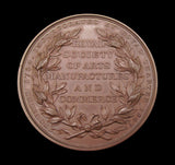 1911-1912 George V Royal Society of Arts President's Medal Pair - By Wyon
