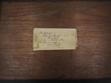 1731 Wooden Case For Dassier's Kings & Queens Of England Set Of 35 Medals
