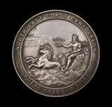 1882 North East Coast Exhibition 51mm Silver Medal