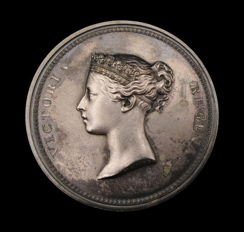 1977 Stampex Trophy Contest Award 55mm Medal - Victoria Young Head