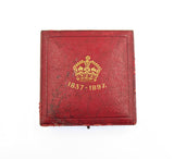 1897 Victoria Diamond Jubilee 56mm Silver Medal - Cased