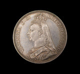 Victoria 1887 Crown - EF/UNC