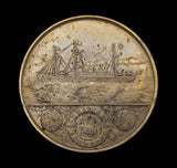 1897 Diamond Jubilee British Commerce 51mm Medal - By Bowcher