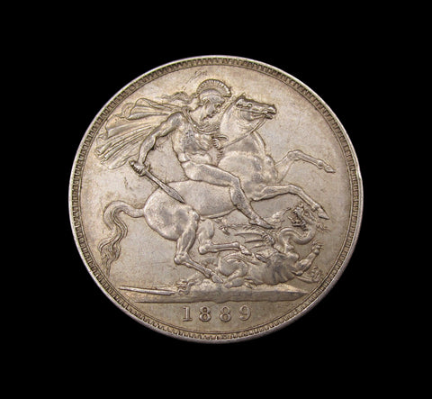 Victoria 1889 Crown - GVF