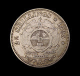 South Africa 1895 2.5 Shillings - GVF