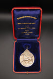 1922 Hackney Horse Society 44mm Silver Cased Medal