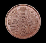 1887 Victoria Golden Jubilee 38mm Bronze Medal - By Hill