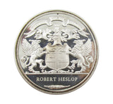 1972 New Stock Exchange Silver Brokers Pass Medal - Cased