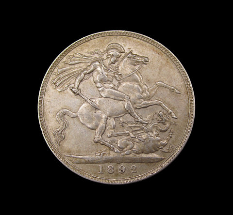 Victoria 1892 Crown - GVF