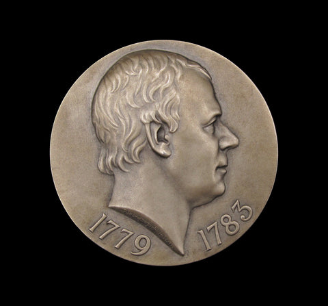 1932 Death of Walter Scott Centenary 51mm Silver Medal - Cased