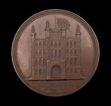 1837 Victoria Visit To The Guildhall 55mm Medal - By Wyon
