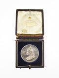 1897 Diamond Jubilee Heirs To The Throne 38mm Silver Medal - By Bowcher