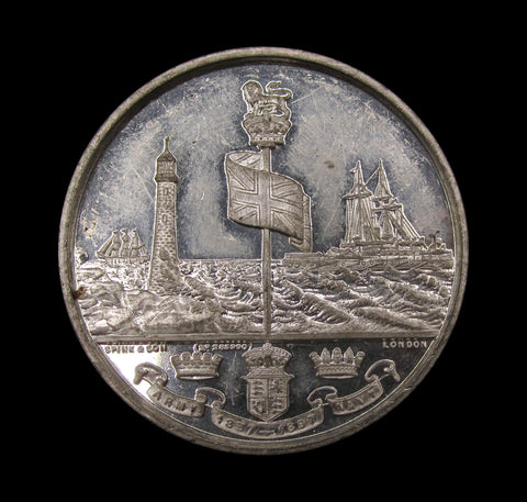 1897 Diamond Jubilee Army & Navy 51mm Medal - By Bowcher