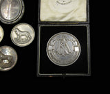 1895-1903 Collection of 9 x Irish Dog Show Award Medals inc Royal Dublin Society