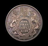 1901 Accession Of Edward VII 39mm Silver Medal - By Moore