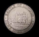 1944 Battle Of London 57mm Silver Cased Medal - By Pinches