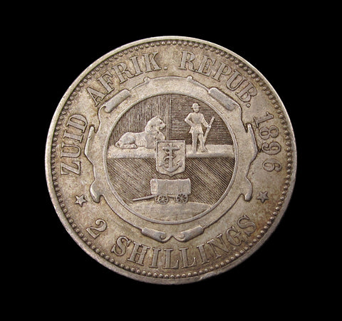 South Africa 1896 2 Shillings - NEF