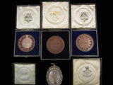 1895-1903 Collection of 9 x Irish Dog Show Award Medals inc Royal Dublin Society