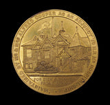 1900 Princess Alexandra's Private Military Hospital 57mm Gilt Bronze Medal
