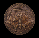 Germany 1941 Fighter Pilot Ernst Udet 98mm Medal - By Goetz