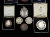 1895-1903 Collection of 9 x Irish Dog Show Award Medals inc Royal Dublin Society