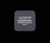 1966 Prince Philip Visit To North America 38mm Silver Medal