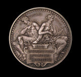 1885 International Inventions Exhibition 45mm Silver Medal - By Wyon