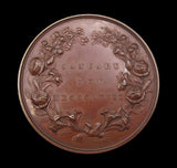 1858 Marriage Of Victoria To Frederick Of Prussia 63mm Medal - By Wyon