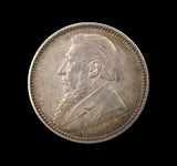 South Africa 1896 Sixpence - NEF