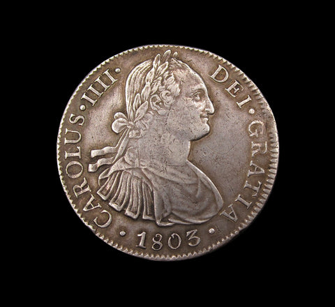 Mexico 1803 Charles III 8 Reales - GVF