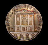 1947 Princess Elizabeth Royal Society Of Arts 57mm Silver Medal