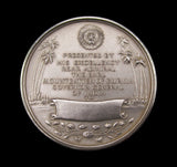 India 1947 Lord Mountbatten Governor General 51mm Silver Presentation Medal