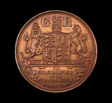 1911 George V Coronation 38mm Bronze Medal - Cased