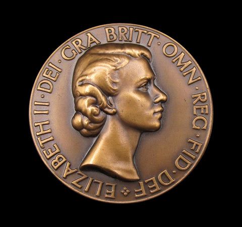 1953 Elizabeth II Coronation 35mm Medal - By Pinches