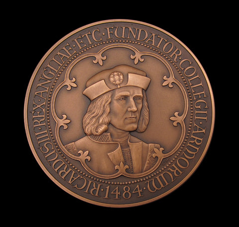 1984 College of Arms Quincentenary 63mm Bronze Medal - By The Royal Mint