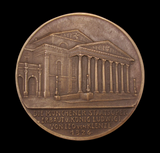 Germany 1943 Munich Opera House Destruction 102mm Medal - By Goetz