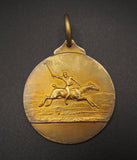 1952 National Pony Show 'Gina' Champion Polo Dam 44mm Silver Medal