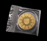 1965 Elizabeth II & Prince Philip Visit to Germany 20mm Gold Medal