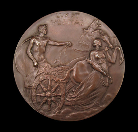 USA 1901 Yale University Bicentennary 70mm Medal - By Tiffany & Co