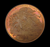 Netherlands 1883 Amsterdam Exposition 70mm Medal - By Fisch